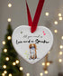 Love and a Sprocker Ceramic Heart